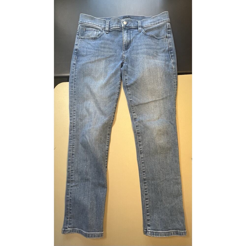 Ann Taylor Factory Jeans Boyfriend Size 2 Womens Blue